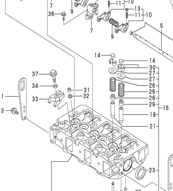 119625-11880 — SEAT, NOZZLE exploded diagram