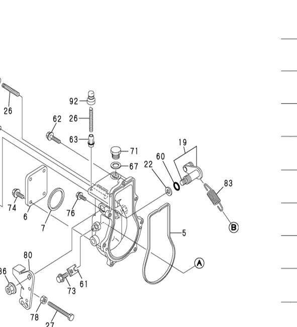 129155-61430 — SPACER exploded diagram