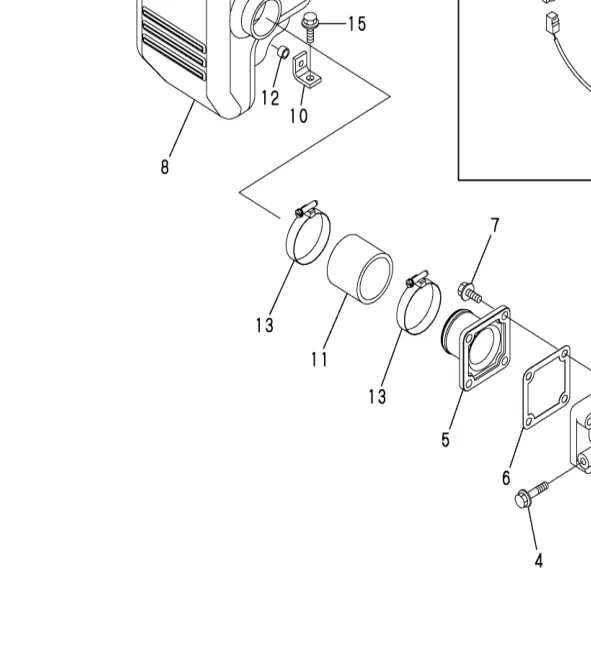 23000-060000 — CLAMP, 60 exploded diagram