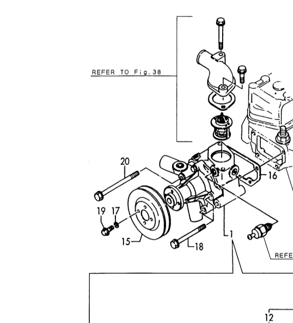 26106-081102 — BOLT, M8X110 PLATED exploded diagram